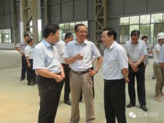 滕州市委书记董沂峰一行莅临山东三维钢构